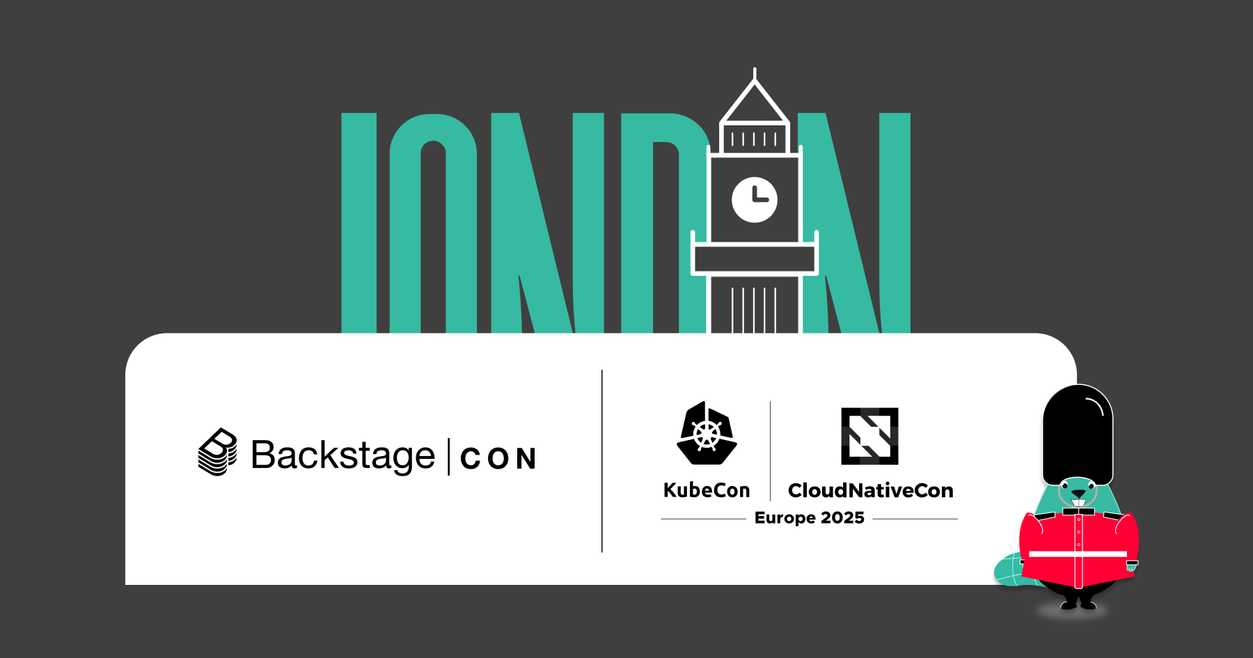 Highlights from BackstageCon and KubeCon + CloudNativeCon Europe 2025, including scenes from London and links to recordings of all the Backstage sessions.