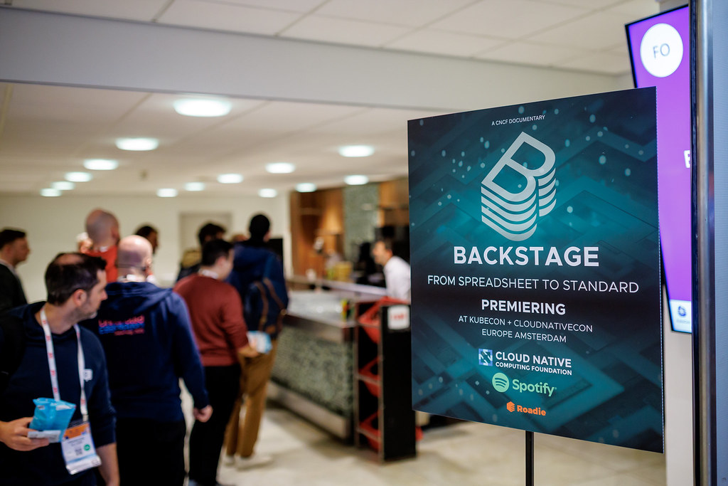 The Backstage Documentary screening at KubeCon Amsterdam 2026