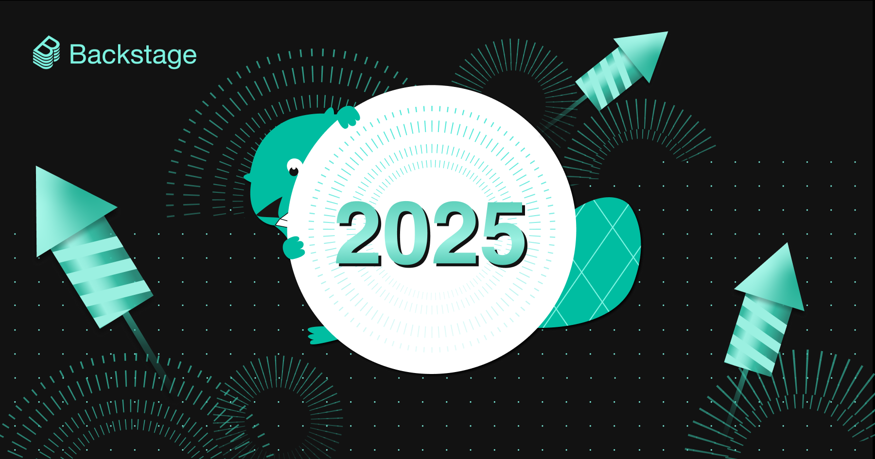 Let's blast into the New Year with a quick look back at all the big hits — backend, frontend, AI, UI, and more! See how today's Backstage is ready to build the future of developer experience.